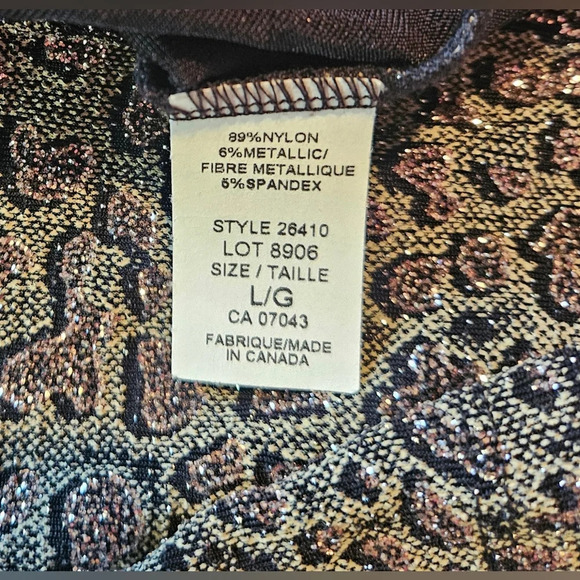 Mercer & Madison Leopard Print Knit Top - Picture 7 of 8